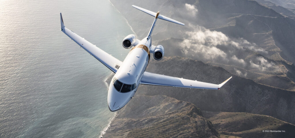 charter bombardier challenger 350 exterior flight private jet