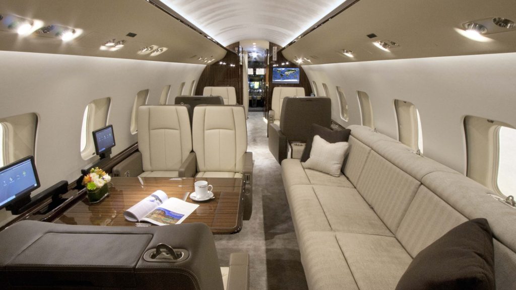 Bombardier Global 6000 Interior