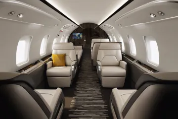 Bombardier Challenger 650 Interior 2